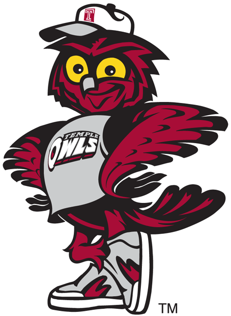Temple Owls 1996-Pres Mascot Logo iron on transfers for clothing